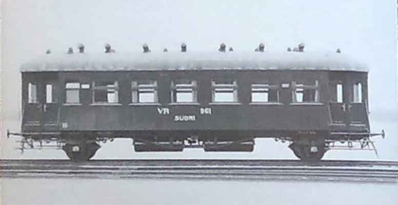 train wagon series E image VR-Olavi Karasjoki 1958