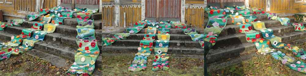 flowers on grass by mariette cordes