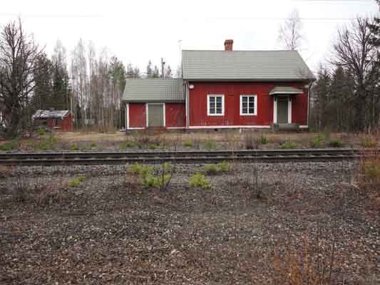 railway station Lamminmki - Marja de Jong 2014